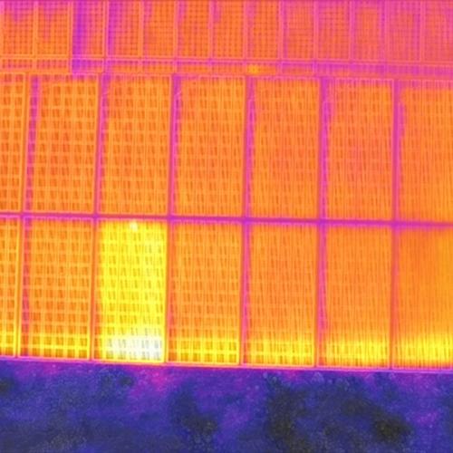 Inspeção de termografia